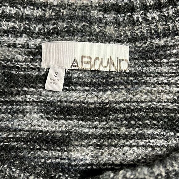 ABOUND NORDSTROM Lightweight Space Dye Marled Knit Hi-Low Hem Tunic Sweater - Picture 4 of 5